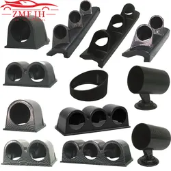 2''52mm Auto Gauge Pod Universele Zwart Enkele/Dubbele/Triple Links/Rechts Drive Auto meter Houder Pod Houder Aangepaste