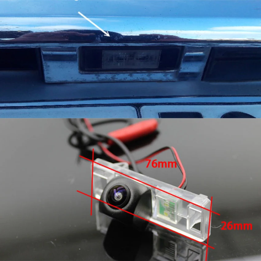 Rear View camera license plate Light camera Night Vision Waterproof For Citroen Dispatch Jumpy 2007 2008 2009 2010 2011 2012