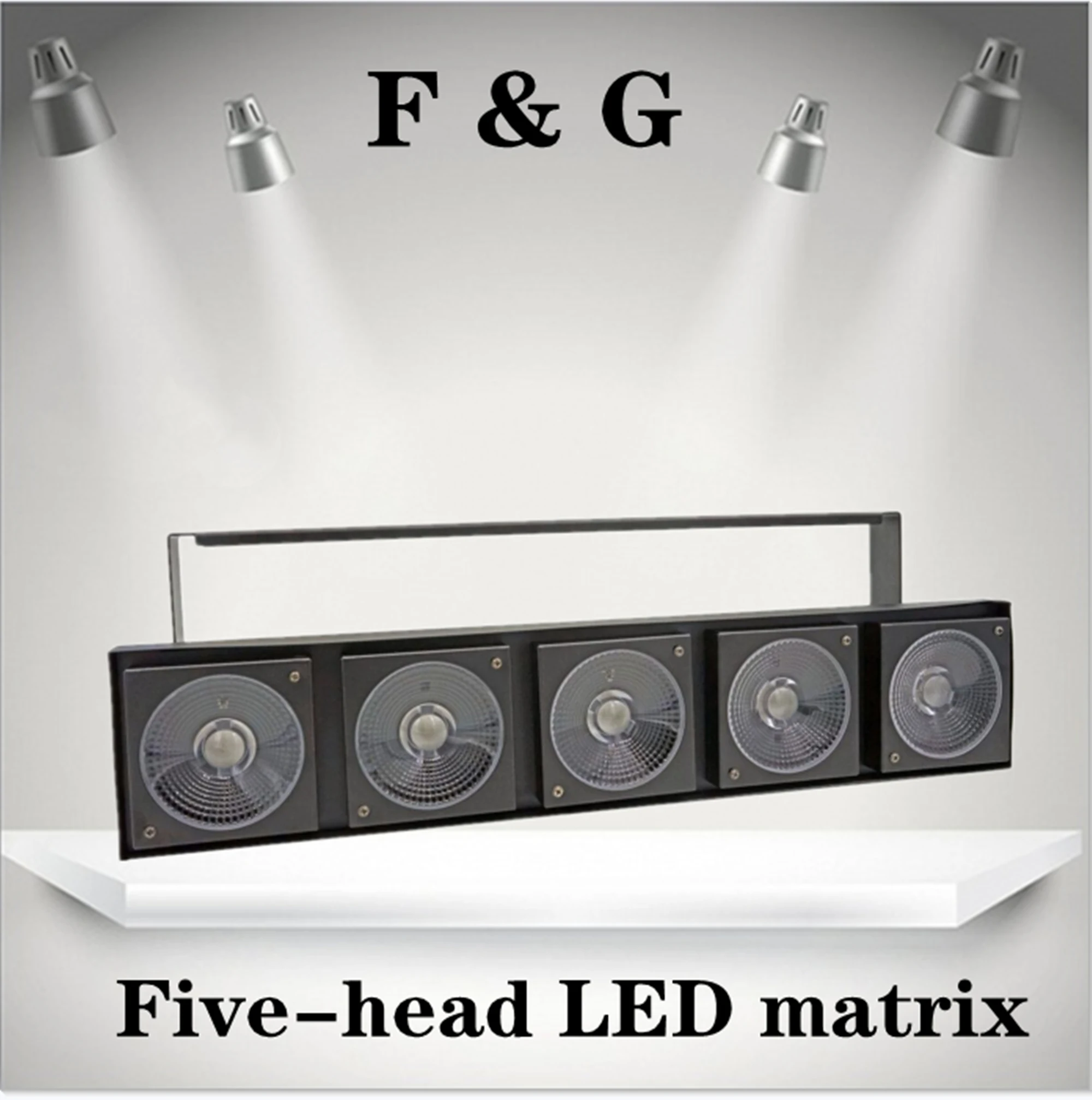 

5x30w lights RGB 3In1 COB Matrix Light Led Bar DMX512 Wash Outdoor /Flood DJ /Party /Show /Stage Light