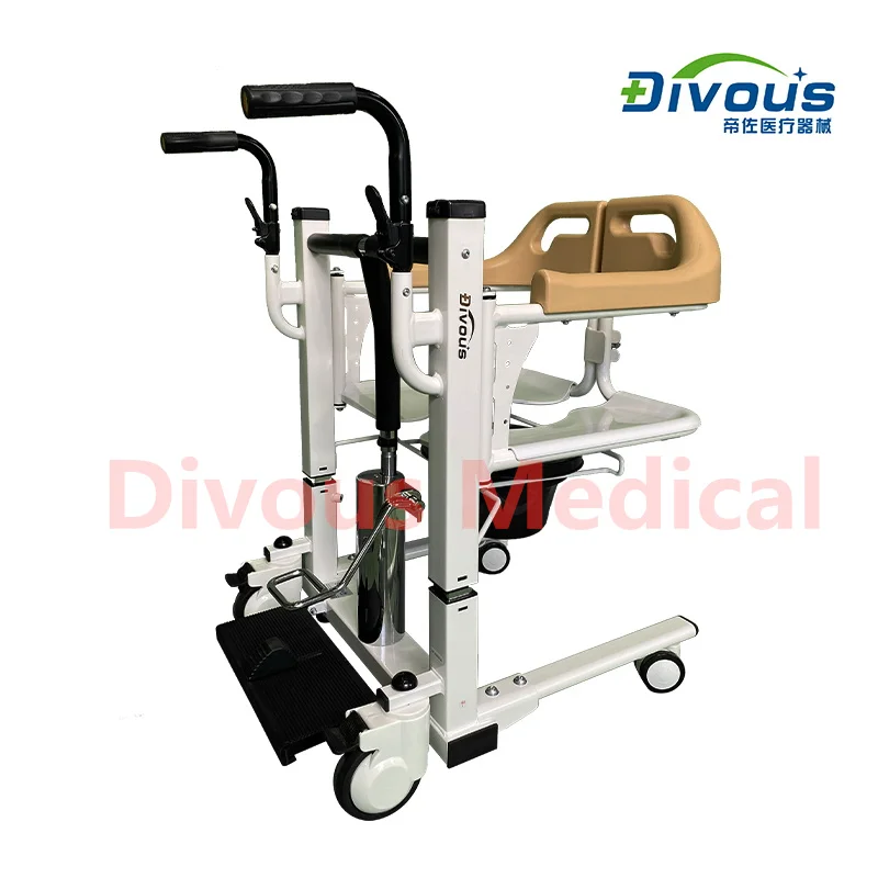

Commode Chair Hydraulic Patient Lift Transfer Chair