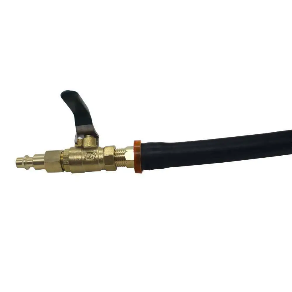 RV Winterizing Blow Out Adapter W Shut-Off Valve 3/4\