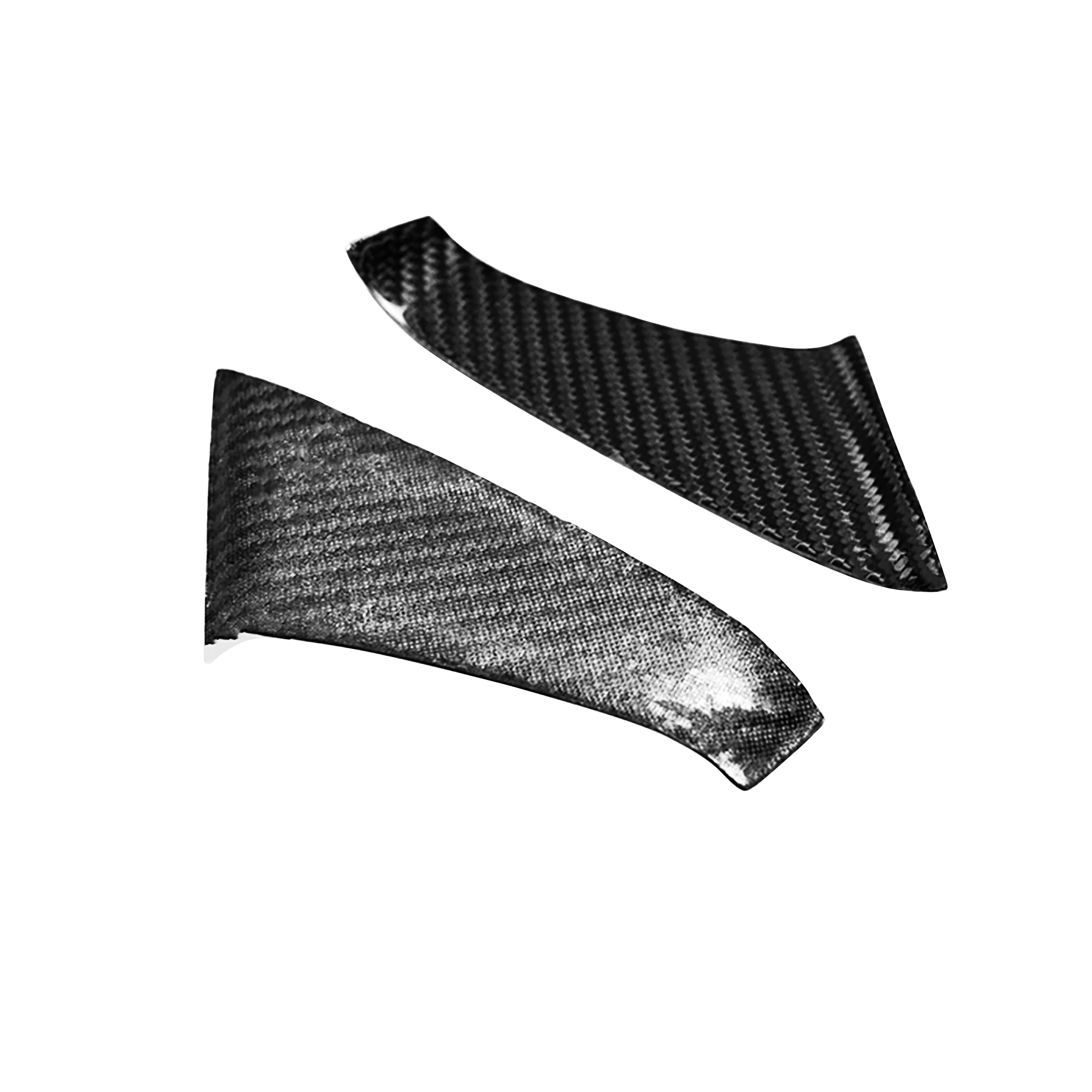 LHD RHD Styling Real Carbon Fiber Interior Inner Door Panel Decorative Cover Trim Sticker A For Nissan GTR GT-R R35 2008-2016