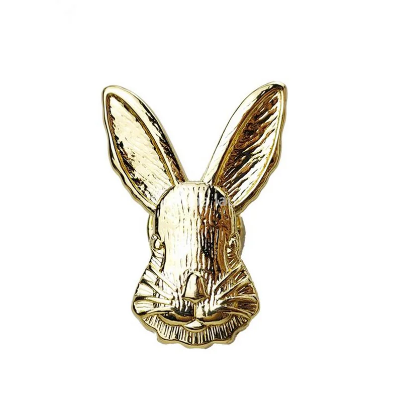 Rabbit Shape Knob and Handle Solid Zinc Alloy Single Hole Silver Gold Cabinet Drawer Furniture Handles Cupboard Pulls 50Pcs/Lot