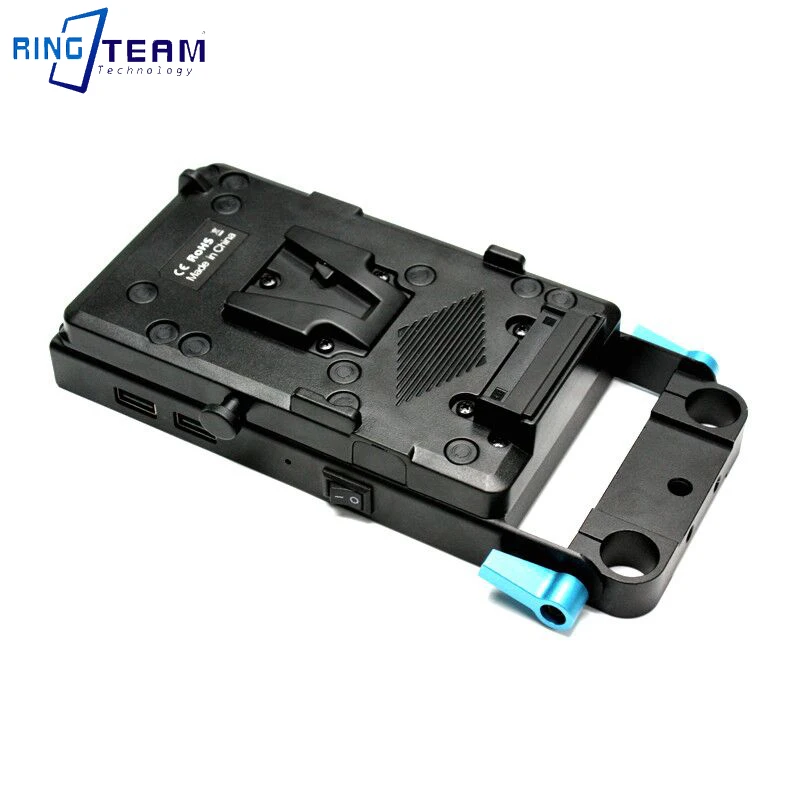 Multifunctional V-Lock D-TAP Battery Plate Adapter V Mount Plate for Broadcast SLR HD Camera