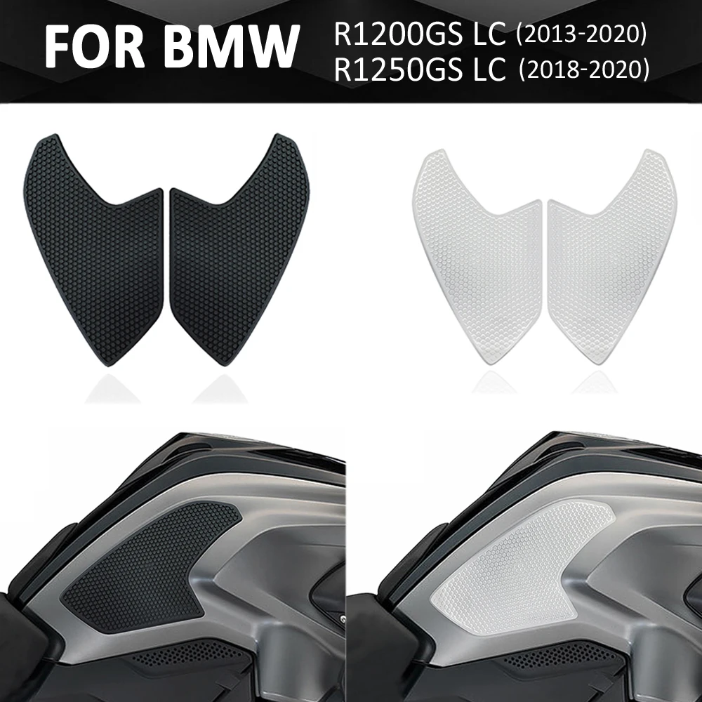 

NEW Motorcycle Side Fuel Tank Pad Rubber Sticker Side Pad For BMW R1200GS LC 13-20 R1250GS LC 18-20 R 1200 1250 GS LC