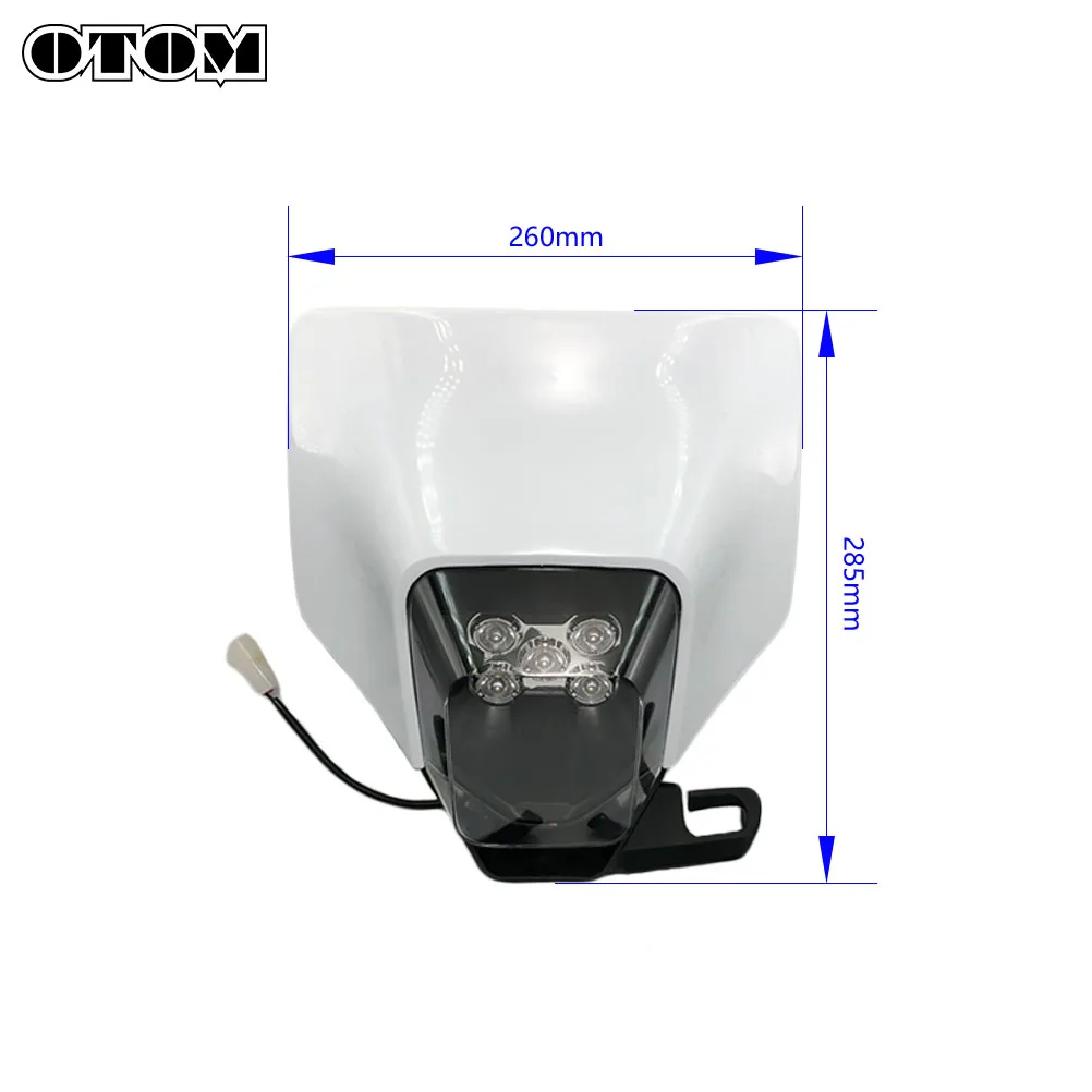 OTOM 2020 Motorcycle LED Headlight Headlamp Head Lamp Light For HUSQVARNA FC250 FC350 FC450 TC125 TC300 TC250 TX300 FX350 FX450