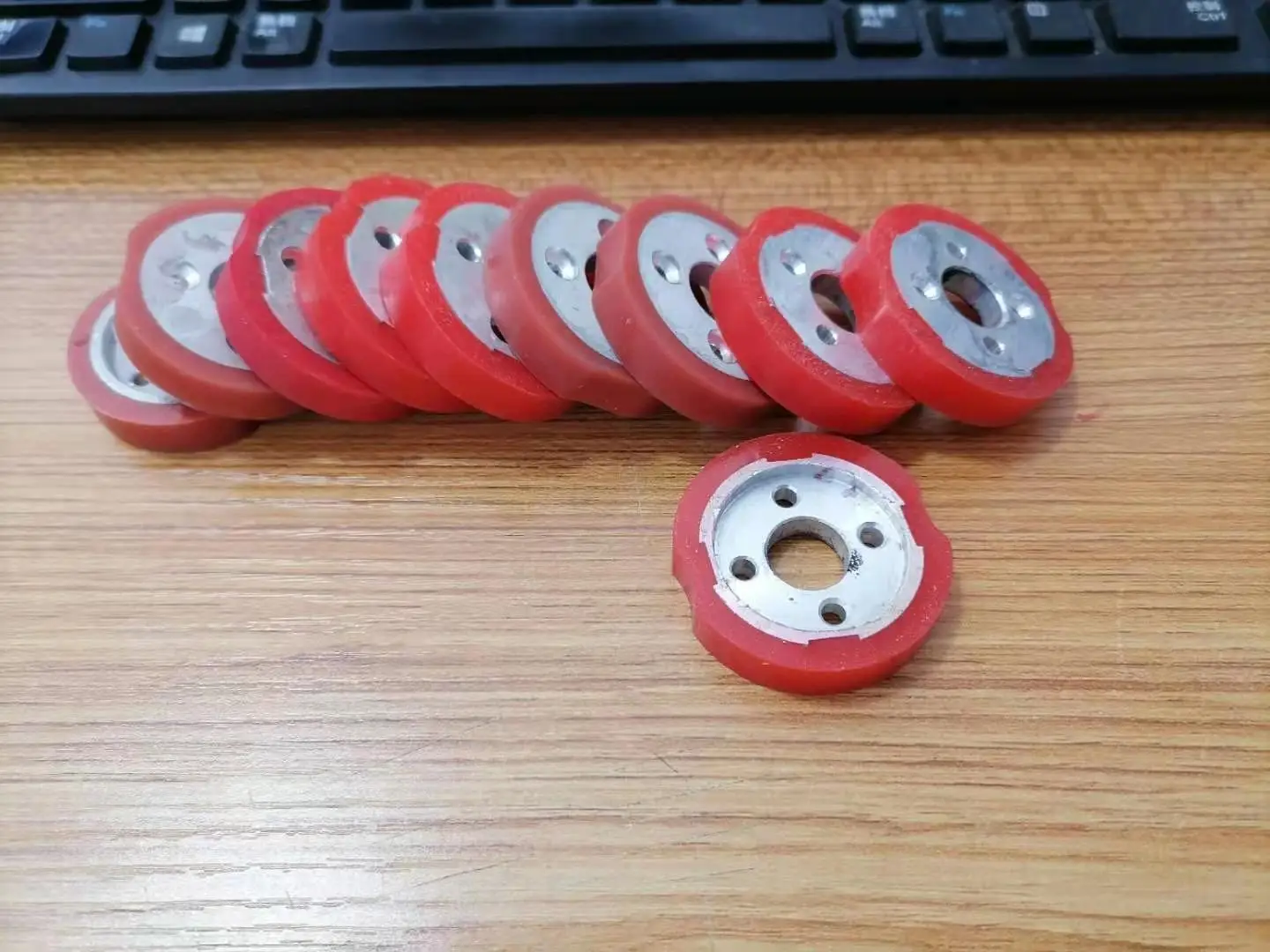 

DK1100 spare parts red rubber roll for coding machine