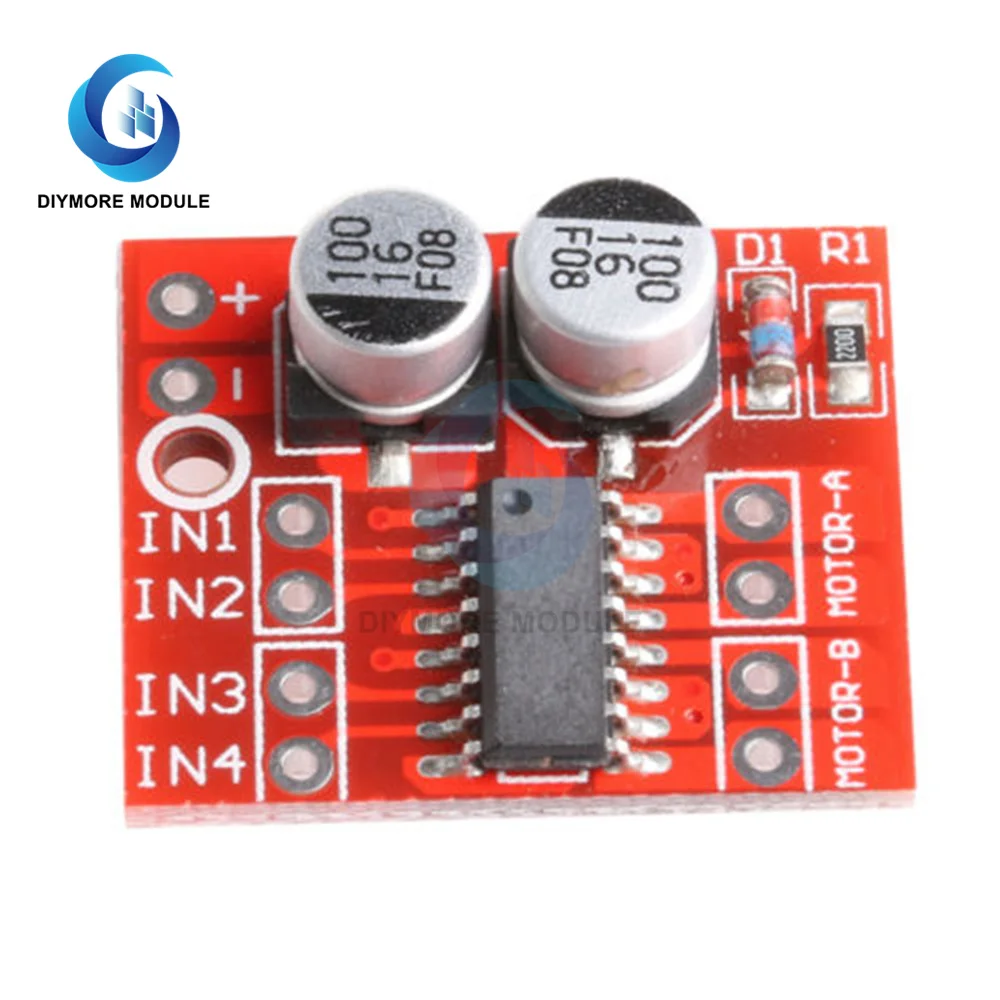 MX1508 1.5A 2-Way DC Motor Driver Module PWM Speed Dual H-Bridge Stepper Motor L298N for Arduino