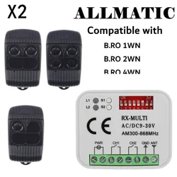 ALLMTransit-Récepteur universel de télécommande pour porte de garage, contrôleur radio 300-900MHz 433 868 MHz