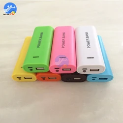 USB power bank dostarczyć 18650 opakowanie na baterie 5V1A zestaw do samodzielnego montażu bez spawania komórkowy obudowa z power bankiem komórkowy akcesoria do telefonu