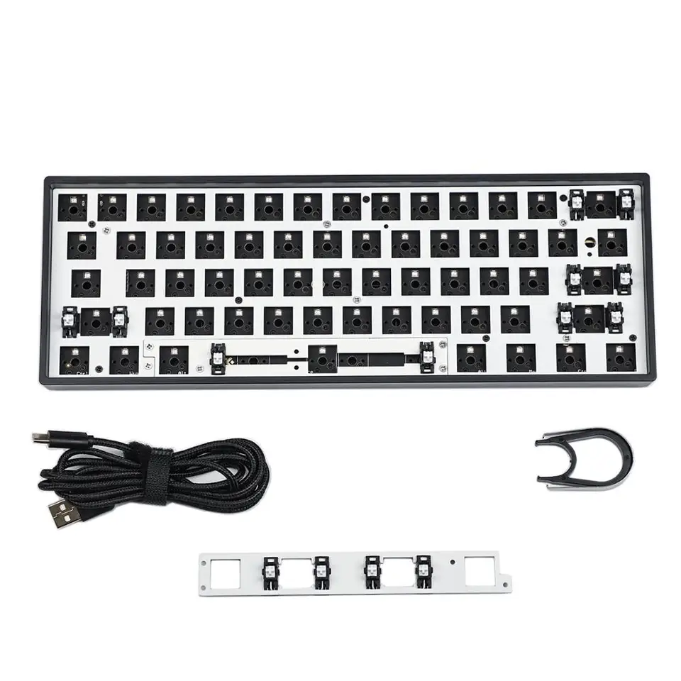 GK61 GK61XS RGB Mechanical Keyboard DIY Kit
