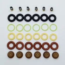 Free Shipping 6sets universal bosc* fuel injector rebuild kits  for cars service kits (AY-RK000) OEM 0280150762 0280150556