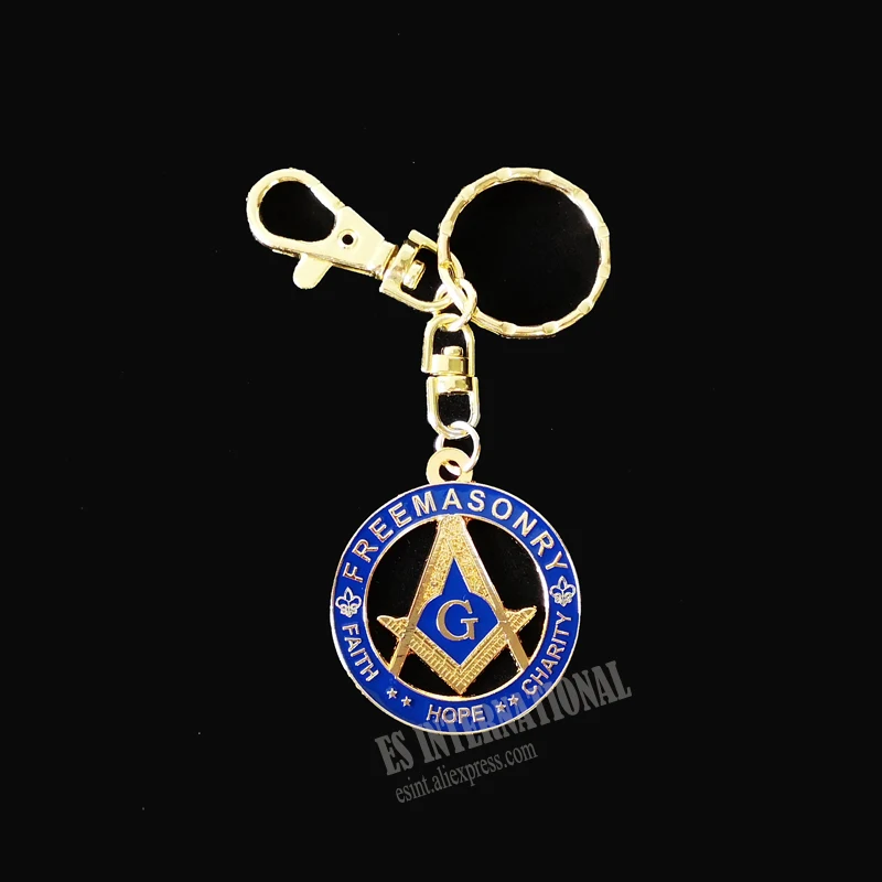 Masonic Key Chain Blue \