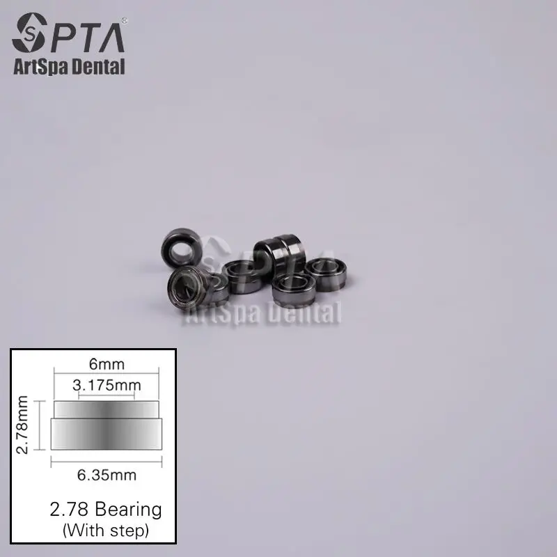 

Dentist Orthodontics 10PCS High Speed Air Turbine Handpiece/ Spare Part For Dental Drill Ceramic Ball Bearing Drill/Rotor/Cartri