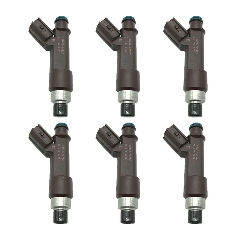 

6Pcs Car Fuel injector for Toyota Tundra Sequoia Land Cruiser 4Runner GX470 LX470 4.7L OEM 23250-50080 23209-50080