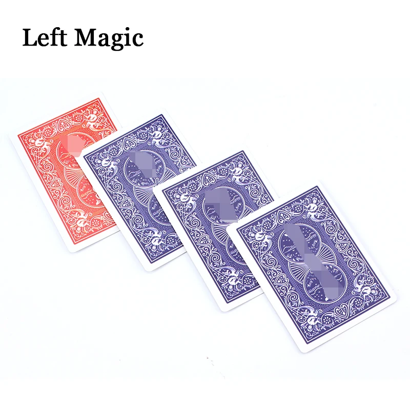 Parade of the Queens Explained Magic Tricks Card 4Q Prediction Magic Magician Close Up Illusion Gimmick Props Toys For Children