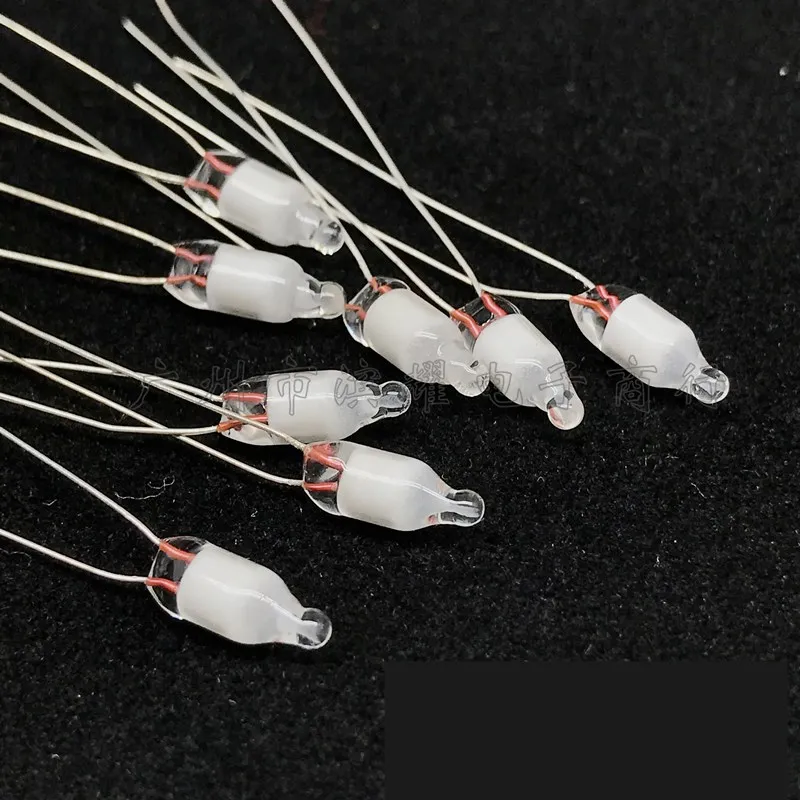 20pcs Neon Bulb Indicator Lamps 4mm Green Neon Light Indicators 4*10mm Bulb Lamp Lampara De Neon Verde