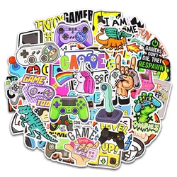 50PCS Vintage Video Gamer Stickers for Laptop Luggage Water Bottle Moto Car Fridge Waterproof Vinyl Stiker Pack Classic Toys