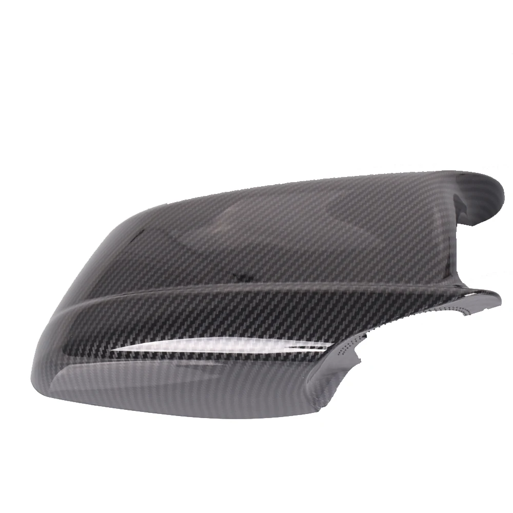 for BMW 5 Series F10 F11 2010-2013 Car Rearview Mirror Cover Side Wing Protect Frame Covers Carbon Fiber Style Trim Shell