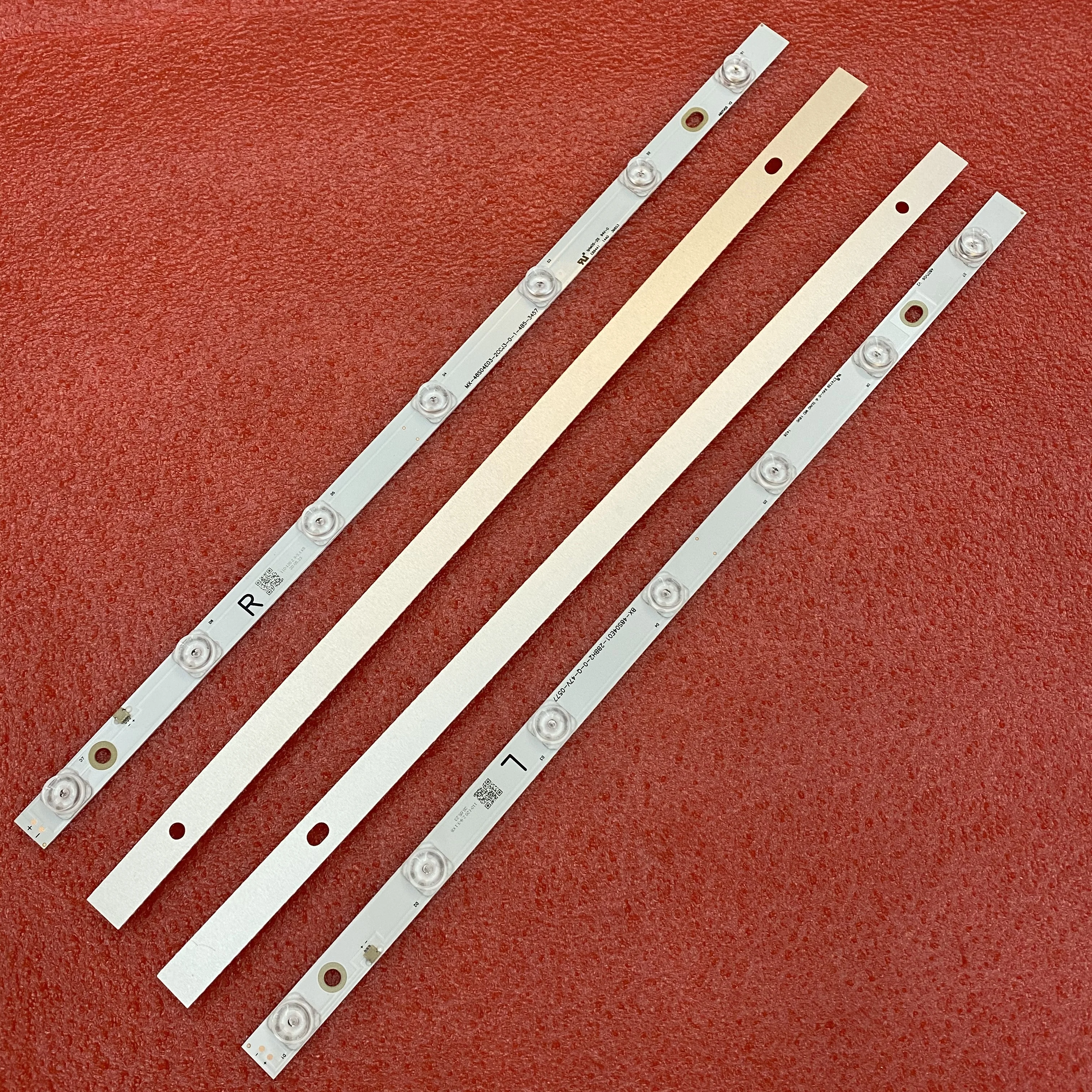 12 PCS/set LED backlight strip for Panasonic TX-48AS640B TX-48AX630B TX-48AX630E TX-48AXW634 480TV05 480TV06 V2 R L