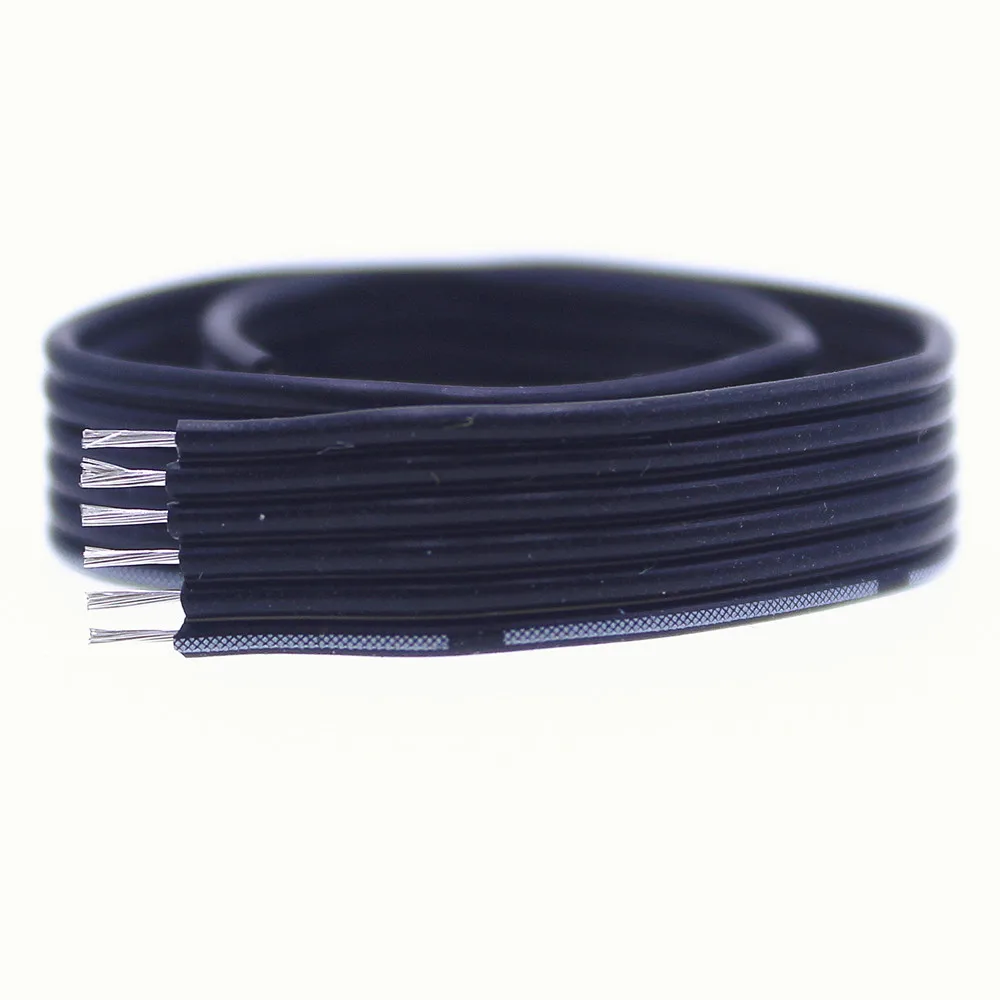 Multi-core parallel silicone wire 2P 3P 4P 5P 6P 8P 9P 10P 12P 14P 30awg 26 28 24 22AWG high temperature resistant cable