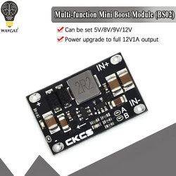 Real 10W DC-DC Multi-function mini boost module 3V-5.5V to 5V 8V 9V 12V /3.7V Lithium battery boost LED Indicator