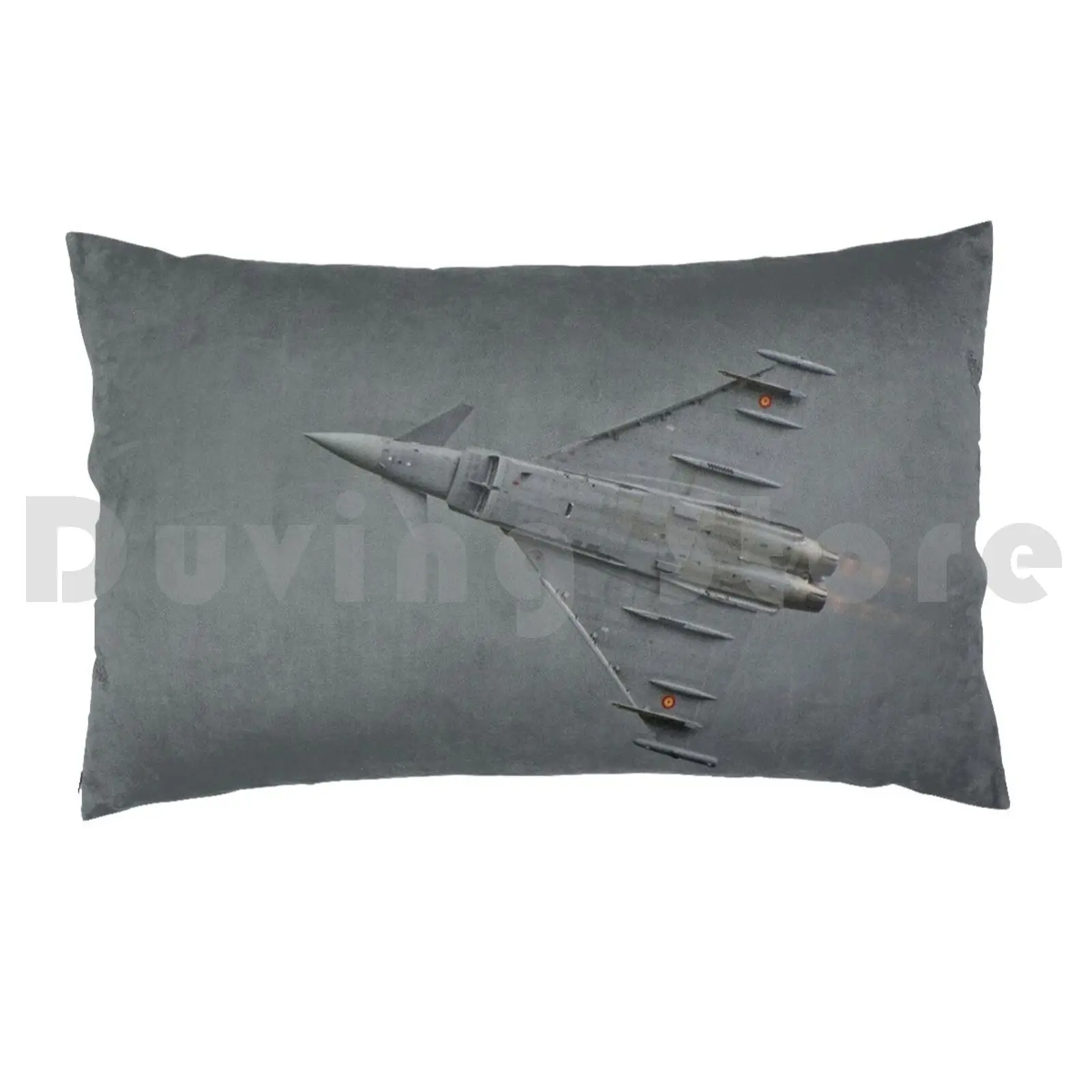 Make Some Noise Pillow Case Printed 50x75 Typhoon Eurofighter Jet Spanish Air Force Military Aviation Airshow