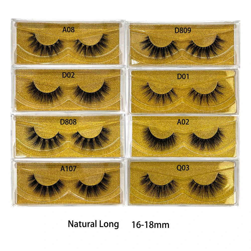 5D Mink Eyelash Handmade ทนทานสำหรับ10ครั้งธรรมชาติ Dramatic ขนตา Crisscross หนา20มม.D22