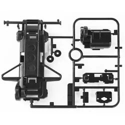 Yuenhoang DD Mini 4WD Auto Da Corsa Asta Anti-Collisione Telaio di Base Bar Per Tamiya Modello di Pezzi di Ricambio