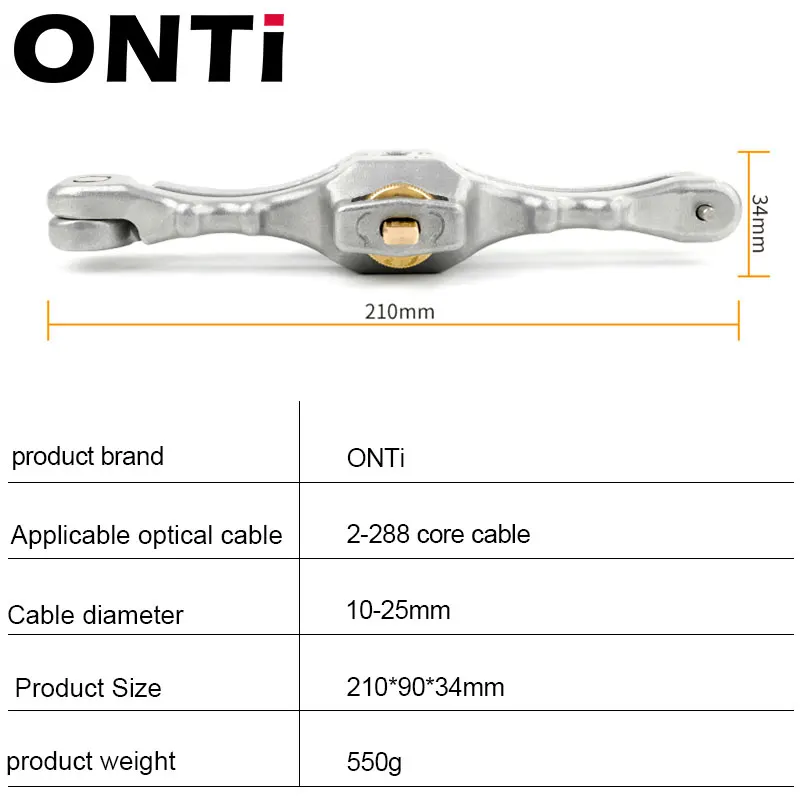 ONTi Longitudinal Opening Knife Longitudinal Sheath Cable Slitter Fiber Optical Cable Stripper