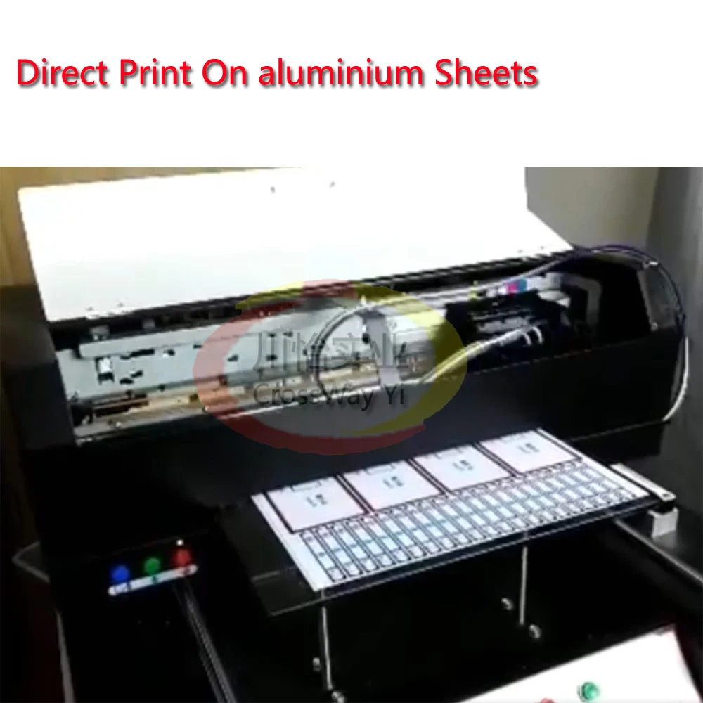 Aluminium Metal Stainless Steel Printing Machine - Cheap Inkjet UV Printer A3 A2