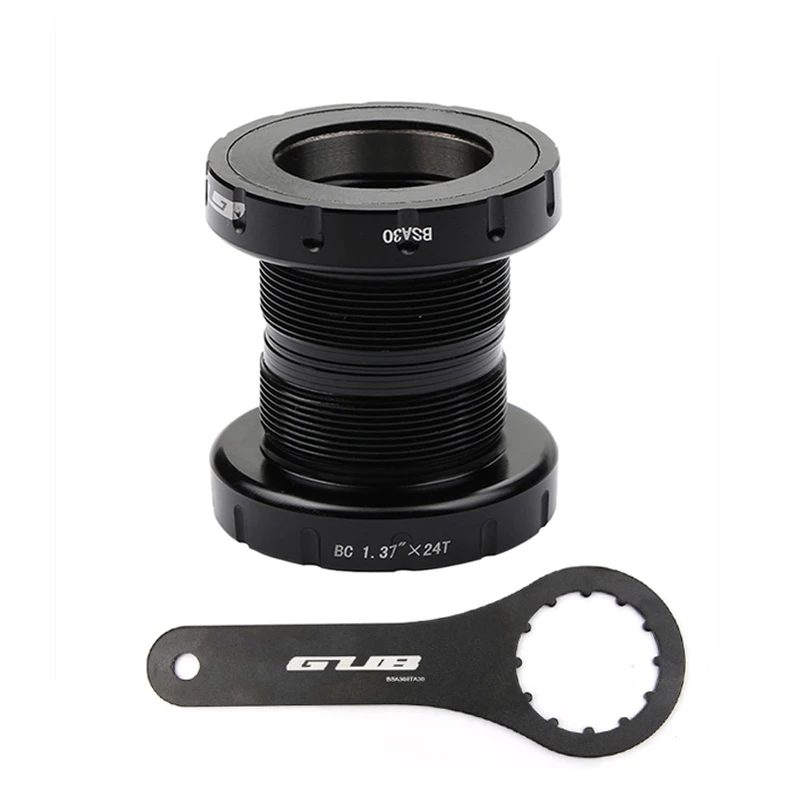 

GUB Ceramic Bottom Bracket 30mm Axle MTB Road Bike Bearing Cup For SRAM Rotor Aluminum alloy 68MM 73MM 34.798MM BSA Frame Cranks