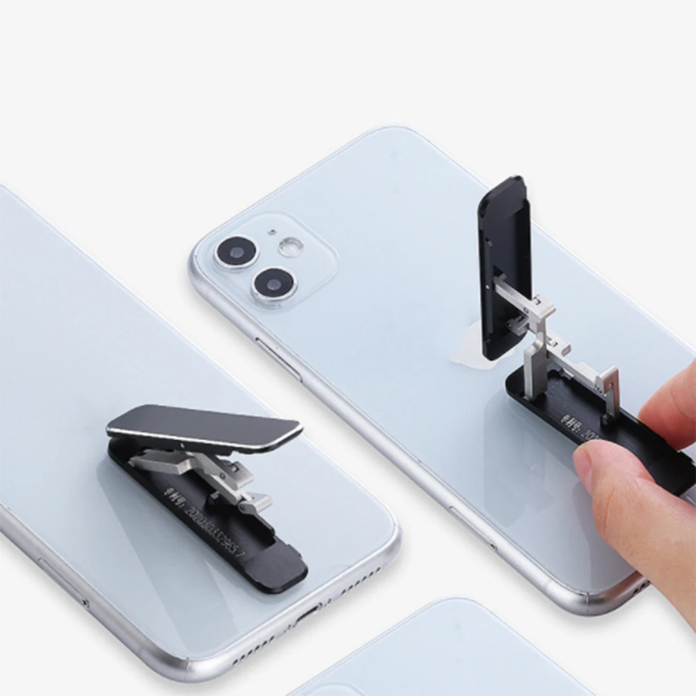 Universal alumínio portátil dobrável suporte de montagem de mesa do telefone móvel berço dobrável suporte para celular