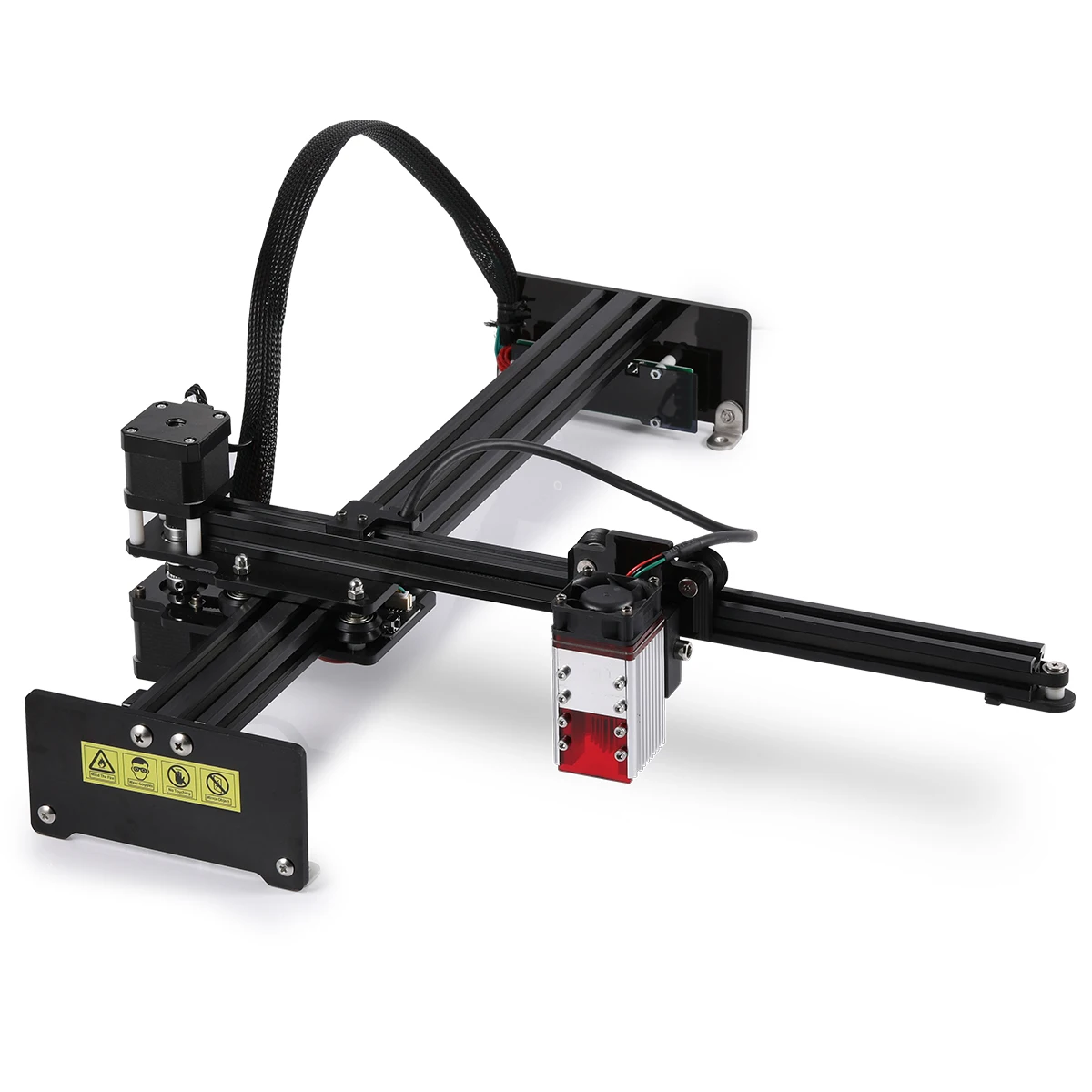 Neje 3 plus n40630 desktop 40w cnc gravador a laser roteador diy cortador de madeira impressora construído no ar auxiliar bluetooth app controle