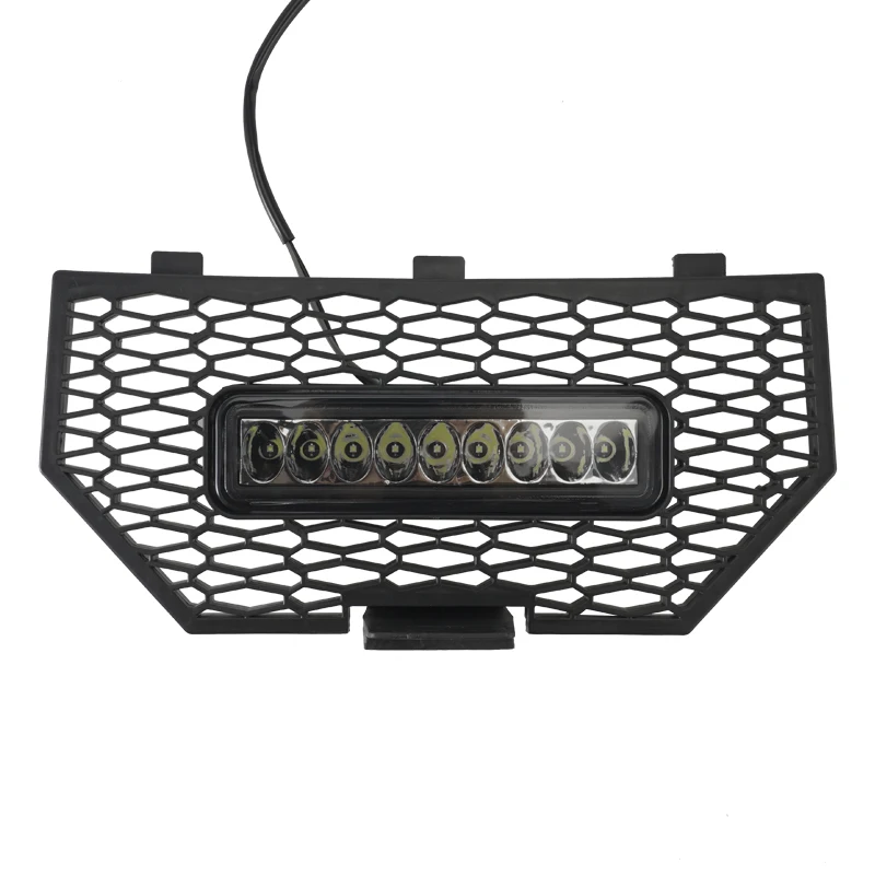 Polaris Sportsman XP 1000 용 LED 라이트 바가있는 전면 메쉬 그릴