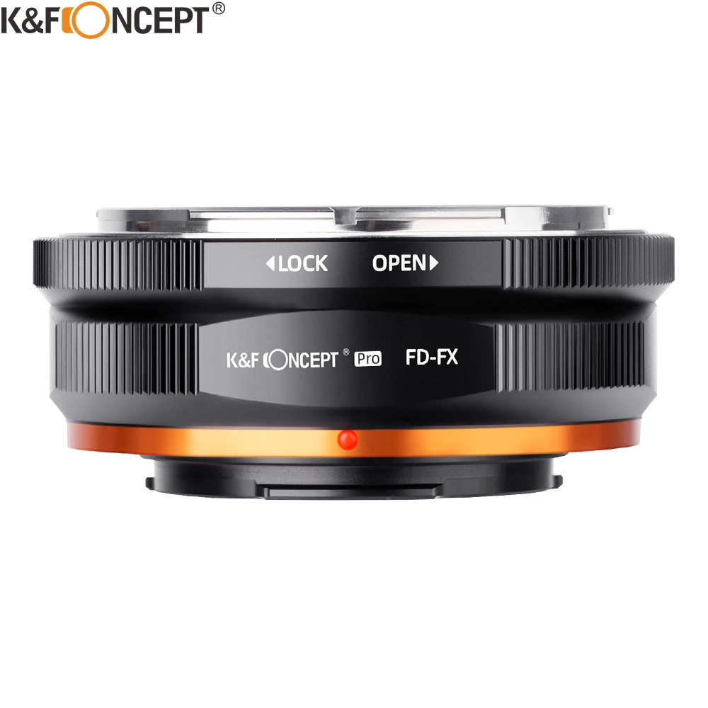 

K&F CONCEPT FD-FX Canon FD Lens to Fuji Fujifilm FX XF X Mount Camera Adapter Ring for Canon FD Lens to Fuji Camera