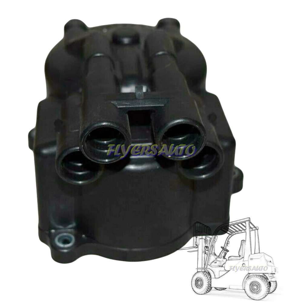 distributor cap 19101-76007-71 fits TOYOTA Forklift engine 4Y distribuidor 19101-76007-71 5F/6FG10~30 5F~8FG10/30 FLYERSAUTO