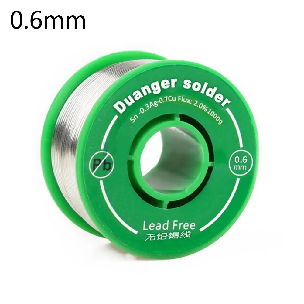 100g Lead Free Solder Wire Sn99 Ag0.3 Cu0.7 Rosin Core Solder Wire Manual or Automatic Soldering Iron Welding Accessories