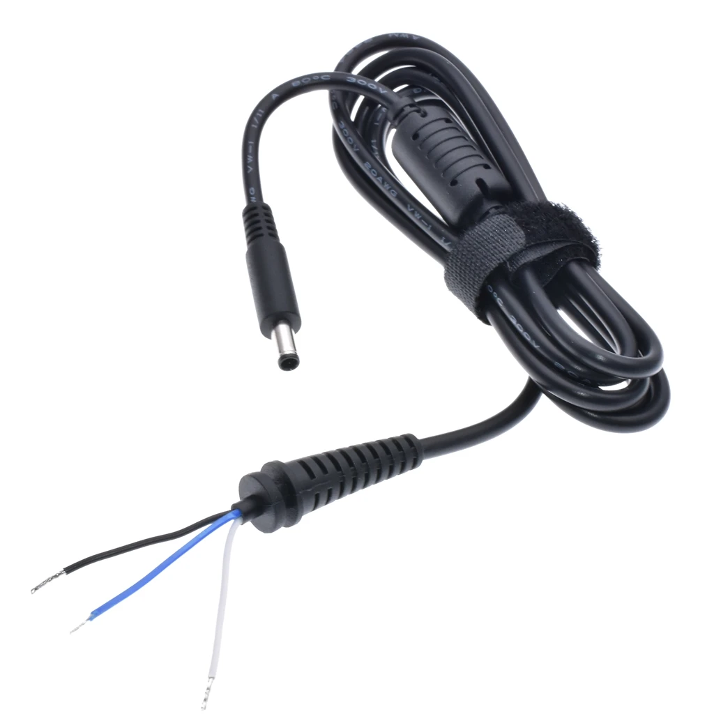 1 piece DC Tip Plug 4.5x3.0 mm/4.5*3.0 mm DC Power Cable with Pin for Dell Ultrabook Laptop Charger Power Supply DC Cable