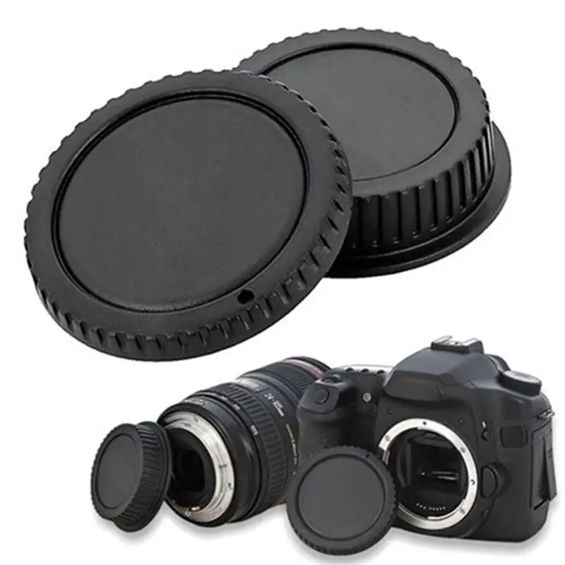 Mettzchrom 20 pcs / lot cap Body Front + Rear Lens Cap Cover For CANON AF AF-S AFS DSLR Camera LENS