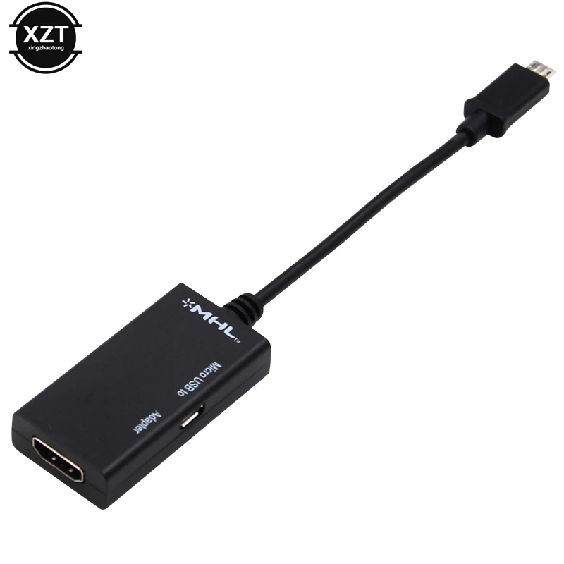 Micro USB 2.0 MHL toHDMI-kompatybilny kabel HD 1080P dla Samsung HTC xiaomi2 Android HDMI-kompatybilny Mirco USB 5pin MiniAdapter