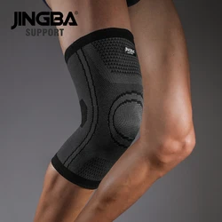 JINGBA SUPPORTO 2019 Sport Caldo rilievi di Basket ginocchio Pallavolo knee brace supporto di Nylon Elastico di Compressione di protezione del ginocchio