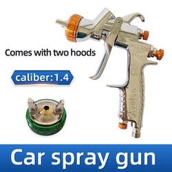 Taiwan WLS 400X Car Paint Gun Oil Water-based Varnish Spray Gun  1.4mm Nozzle Double Cowl Paint Tool