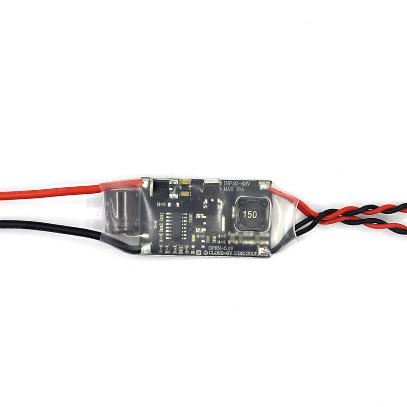 5V 3A/5A/7A UBEC BEC 7A 15A Lipo 2-8S 16g rumore RF più basso BEC regolatore di commutazione Antijamming a schermatura completa per droni RC FPV