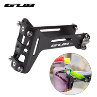 GUB G-26 Bicycle Bottle Cage Adapter Mount Aluminum Alloy Rear-mounted Extender MTB Road Bike Double Water Bottle Bracket