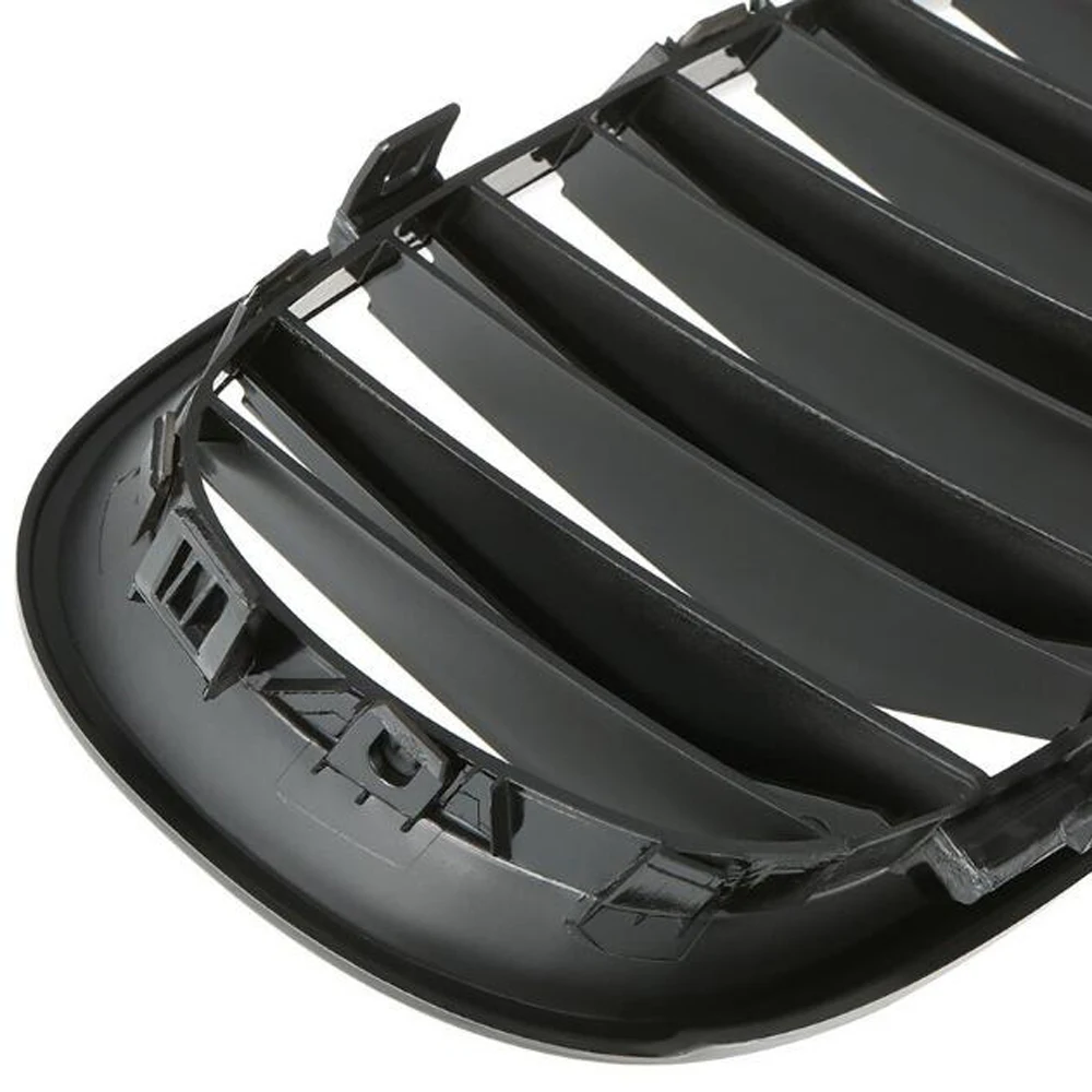 Front Carbon Fiber  Kidney Sport Grilles Hood Grill For BMW E60 E61 2003 2004  2005  2006  2007  2008  2009 M5 525i 528i 528xi