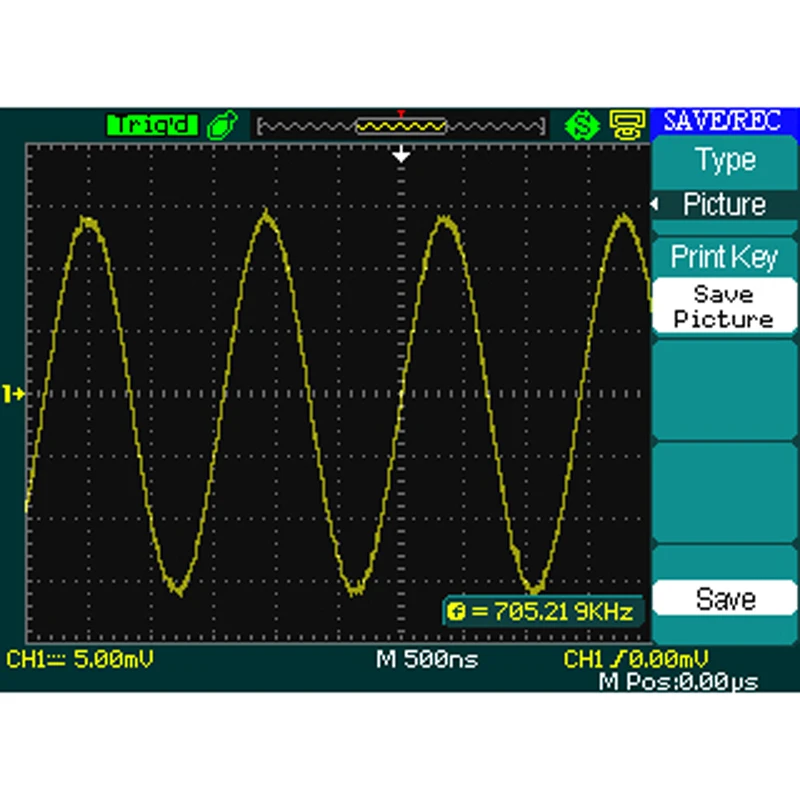 Imagem -03 - Sonda Atual para Osciloscópio ac dc Clamp Cp05b