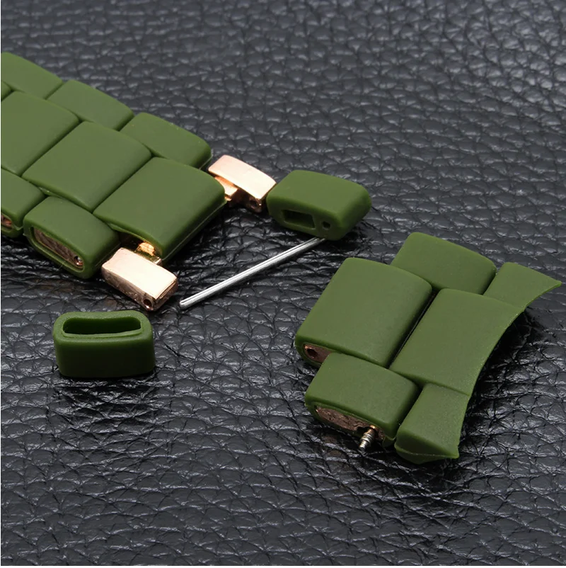 BRETA سيليكون المطاط حزام حزام أماني ل AR5920 AR5906 AR5905 AR5858 5943 | 5941 | 5867 | 5981 20 23 مللي متر مربط الساعة