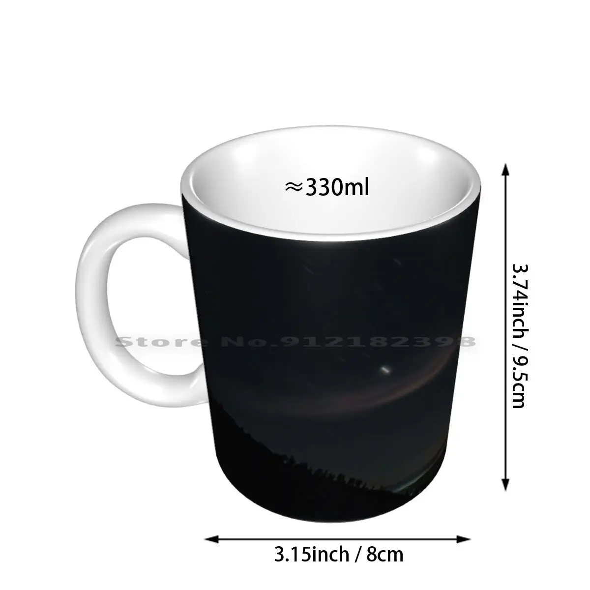 Falcon 9 / Iridium 7 Ceramic Mugs Coffee Cups Milk Tea Mug Rocket Satellite Spacex Falcon9 Iridium California Space Vandenberg