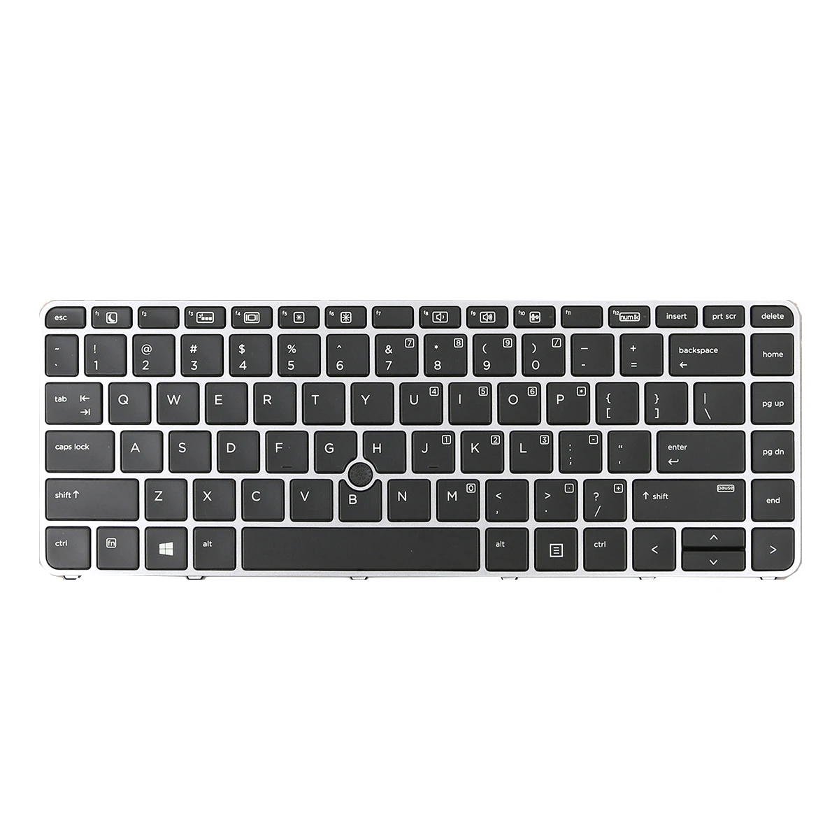 Imagem -03 - para hp Elitebook 745 g3 840 g3 836308001 821177-001 Nos com Apontando com Teclado de Luz de Fundo Novo